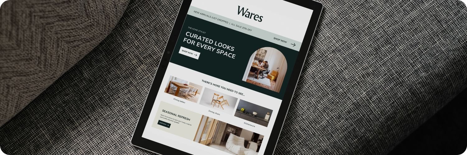 website on ipad